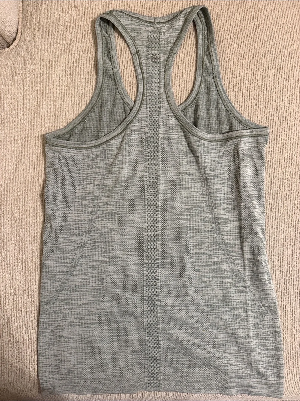 lululemon athletica Heather Sage Racerback Tank